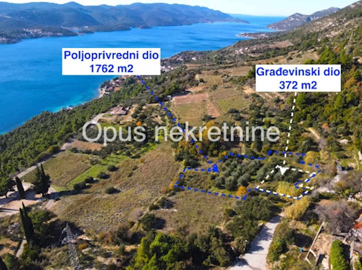 Land For sale - DUBROVAČKO-NERETVANSKA OREBIĆ