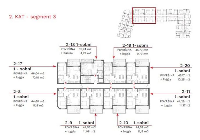 Flat for sale 54 m² – Umag
