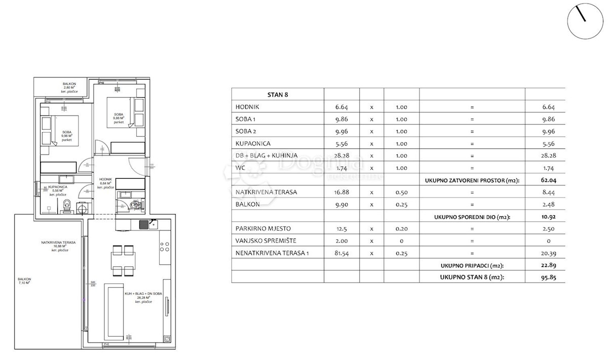 Apartmán Na predaj - ZADARSKA SVETI FILIP I JAKOV