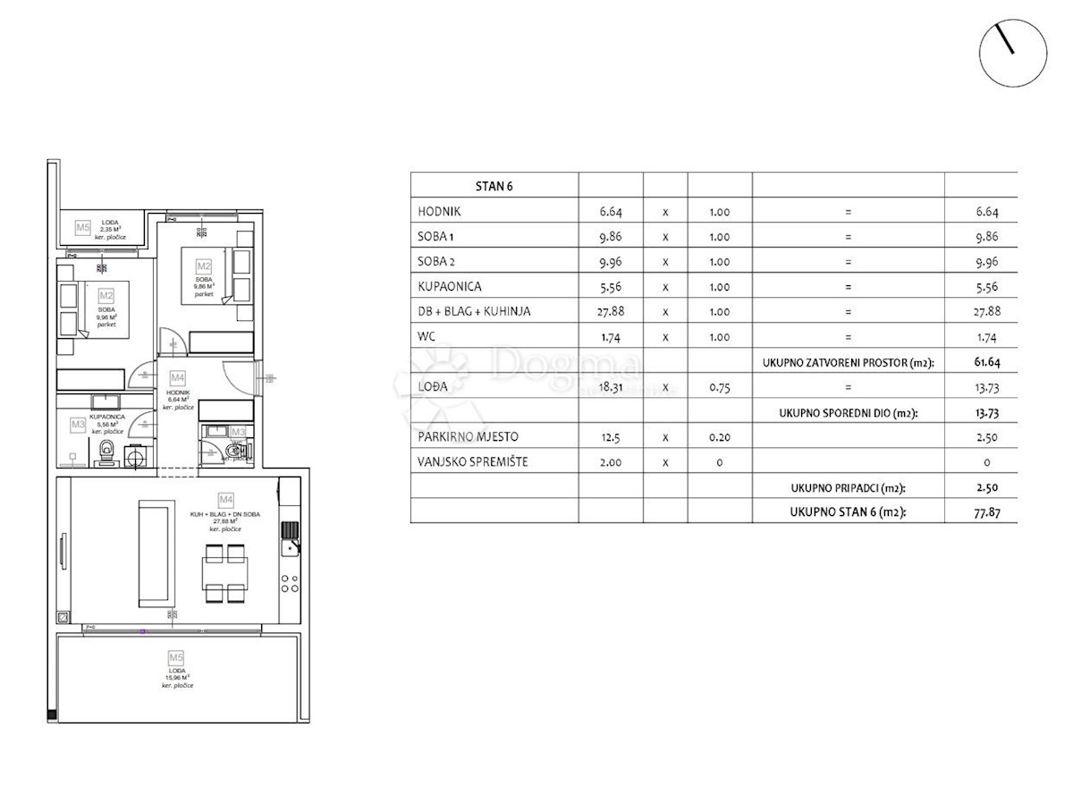 Apartmán Na prodej - ZADARSKA SVETI FILIP I JAKOV