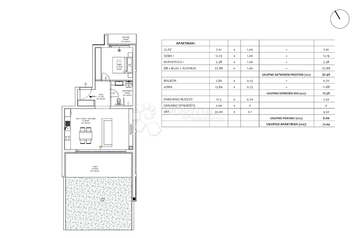 Apartmán Na predaj - ZADARSKA SVETI FILIP I JAKOV