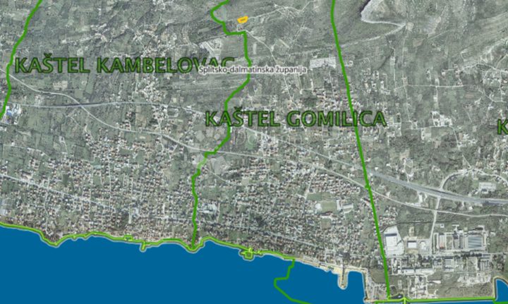Działka na sprzedaż 2906 m² – Kaštel Gomilica