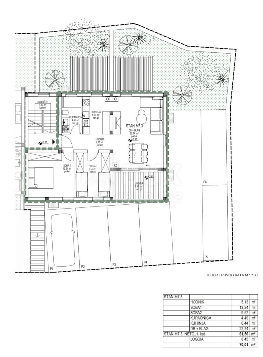 Apartmán Na predaj - PRIMORSKO-GORANSKA CRES