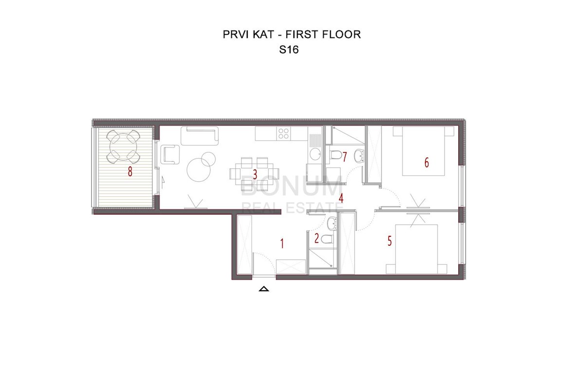 Apartmán Na prodej - SPLITSKO-DALMATINSKA SEGET