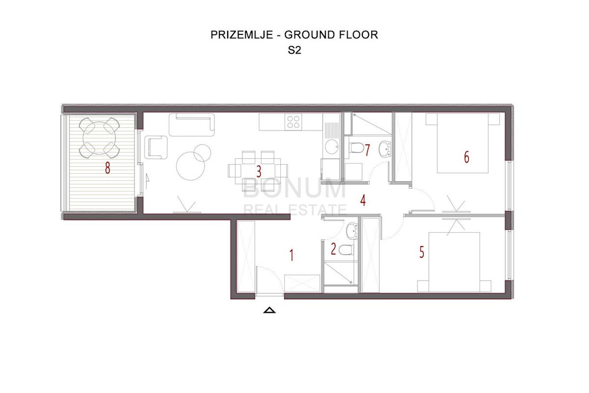 Apartment Zu verkaufen - SPLITSKO-DALMATINSKA SEGET