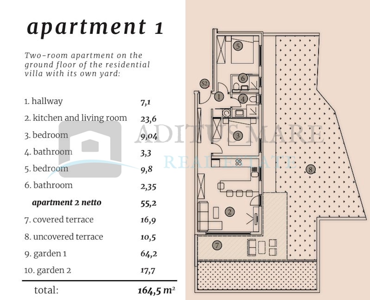 Apartmán Na predaj - SPLITSKO-DALMATINSKA TROGIR