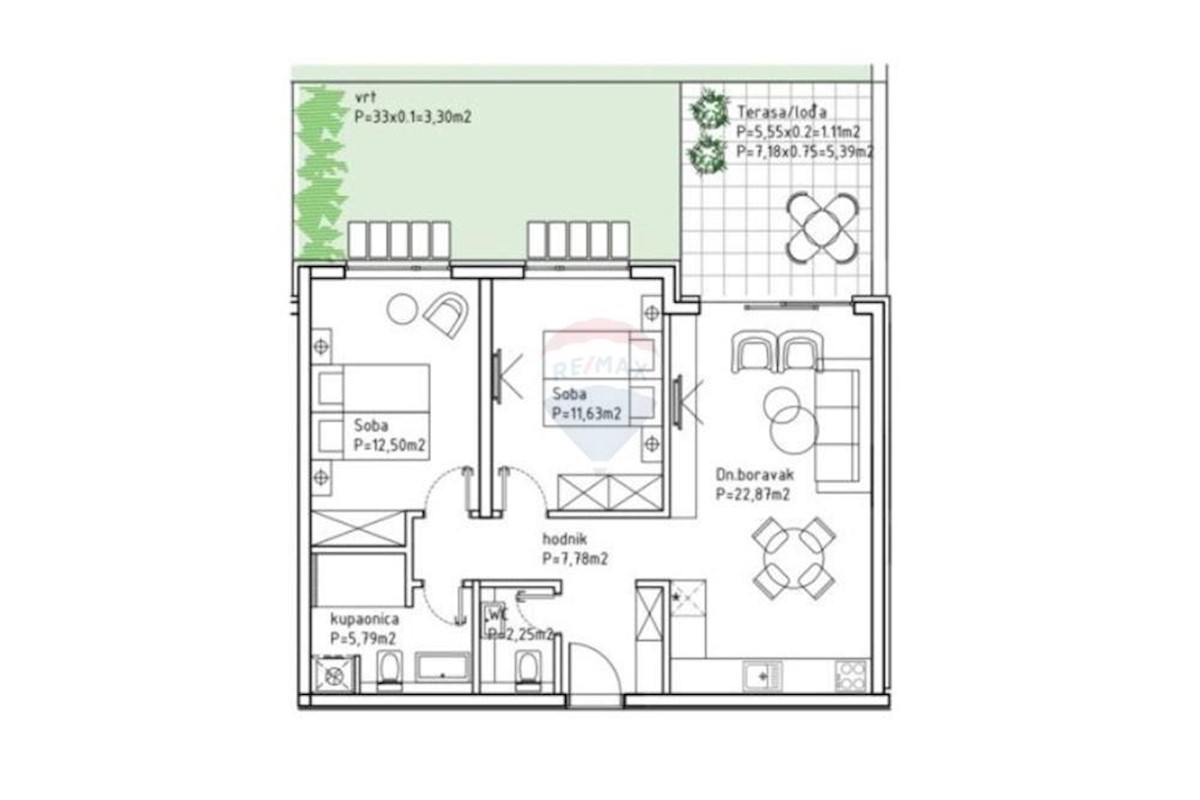 Appartement À vendre - SPLITSKO-DALMATINSKA MAKARSKA