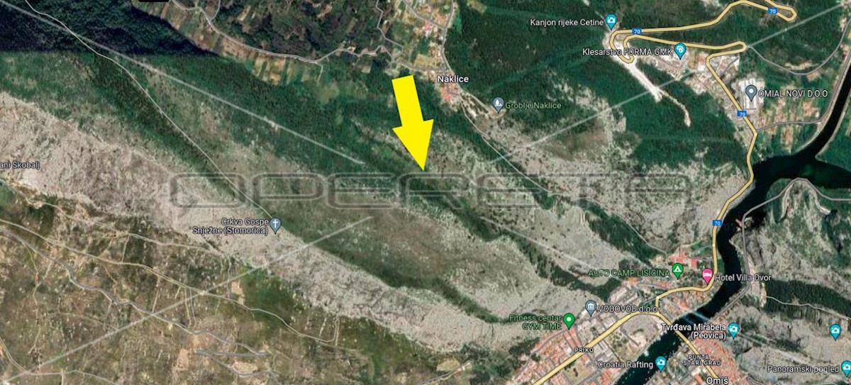 Land For sale - SPLITSKO-DALMATINSKA OMIŠ