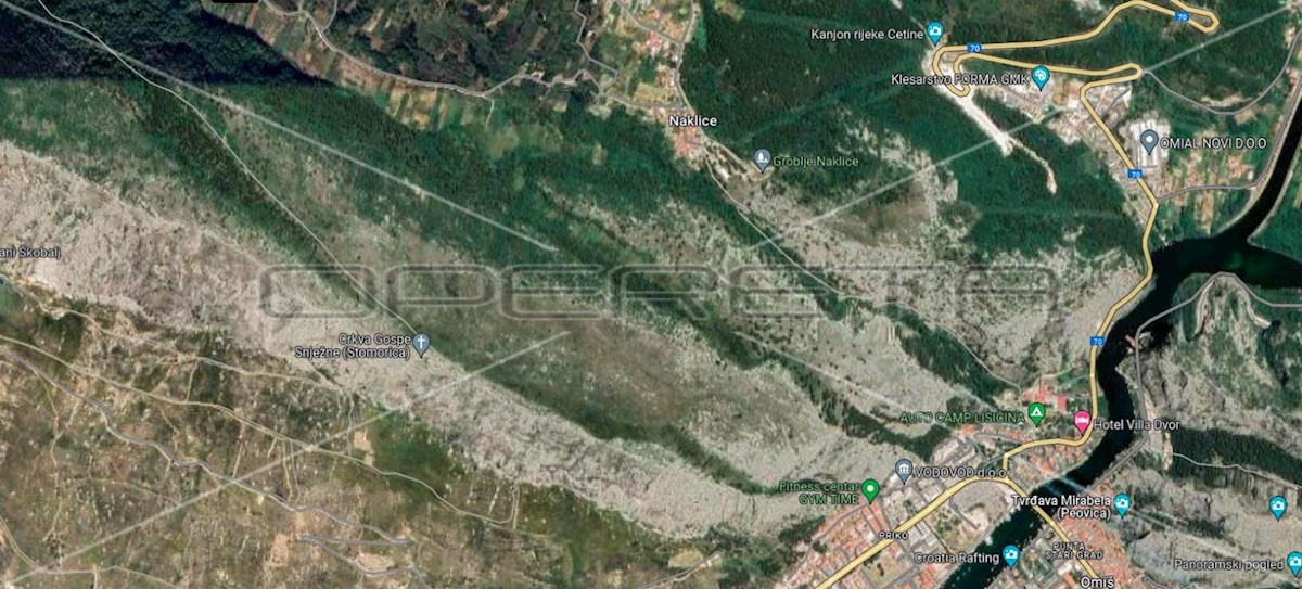 Land For sale - SPLITSKO-DALMATINSKA OMIŠ