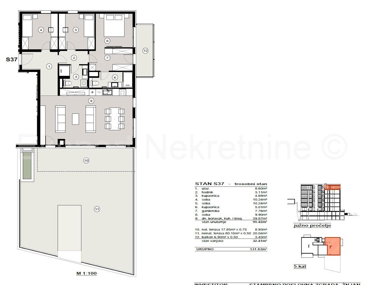 Apartmán Na prodej - SPLITSKO-DALMATINSKA SPLIT