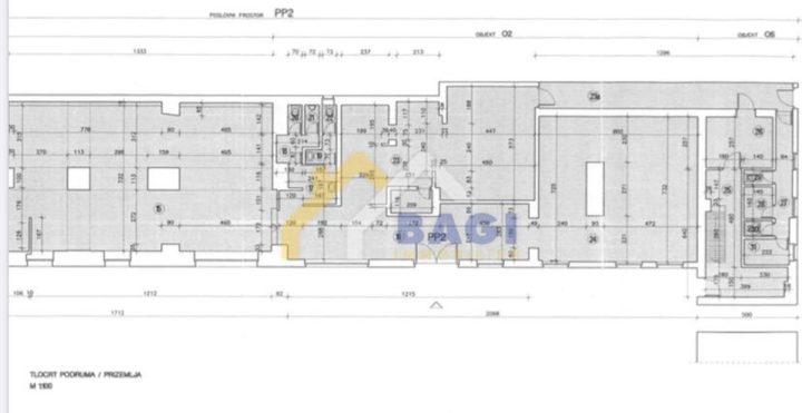 Lokal użytkowy na sprzedaż 333 m² – Donji Grad
