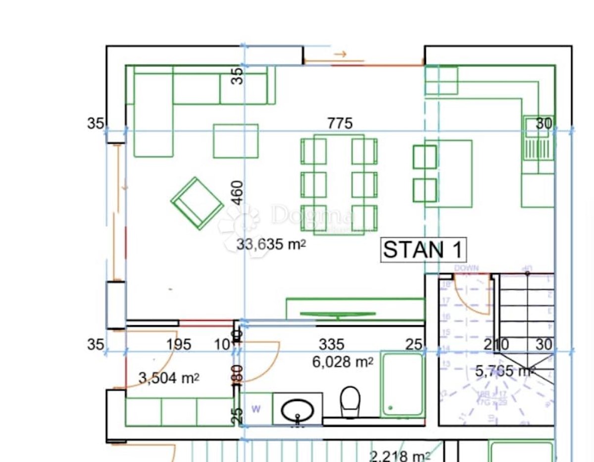 Apartment Zu verkaufen - SPLITSKO-DALMATINSKA KAŠTELA