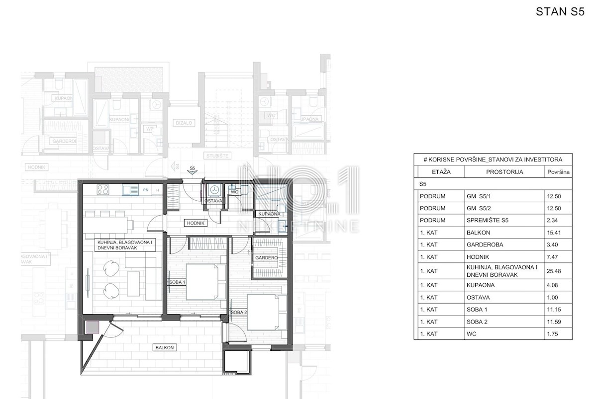 Flat For sale - PRIMORSKO-GORANSKA RIJEKA