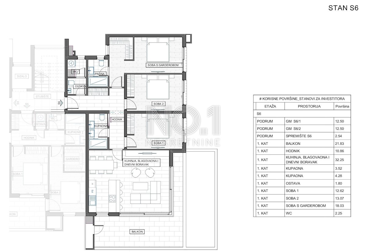 Apartmán Na prodej - PRIMORSKO-GORANSKA RIJEKA