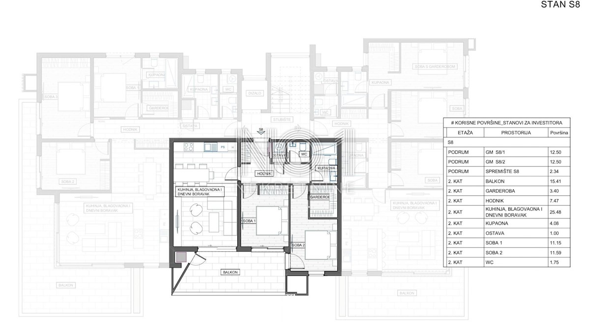 Apartmán Na prodej - PRIMORSKO-GORANSKA RIJEKA