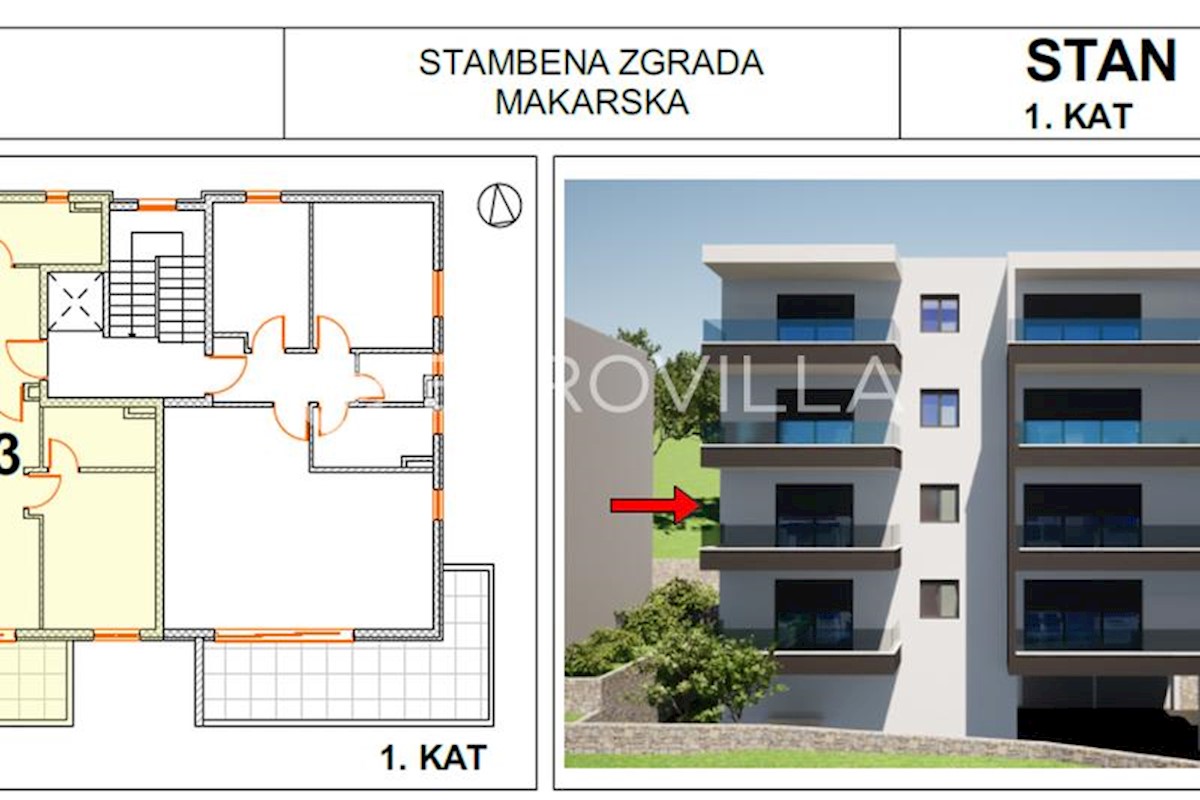 Stan Na prodaju - SPLITSKO-DALMATINSKA MAKARSKA