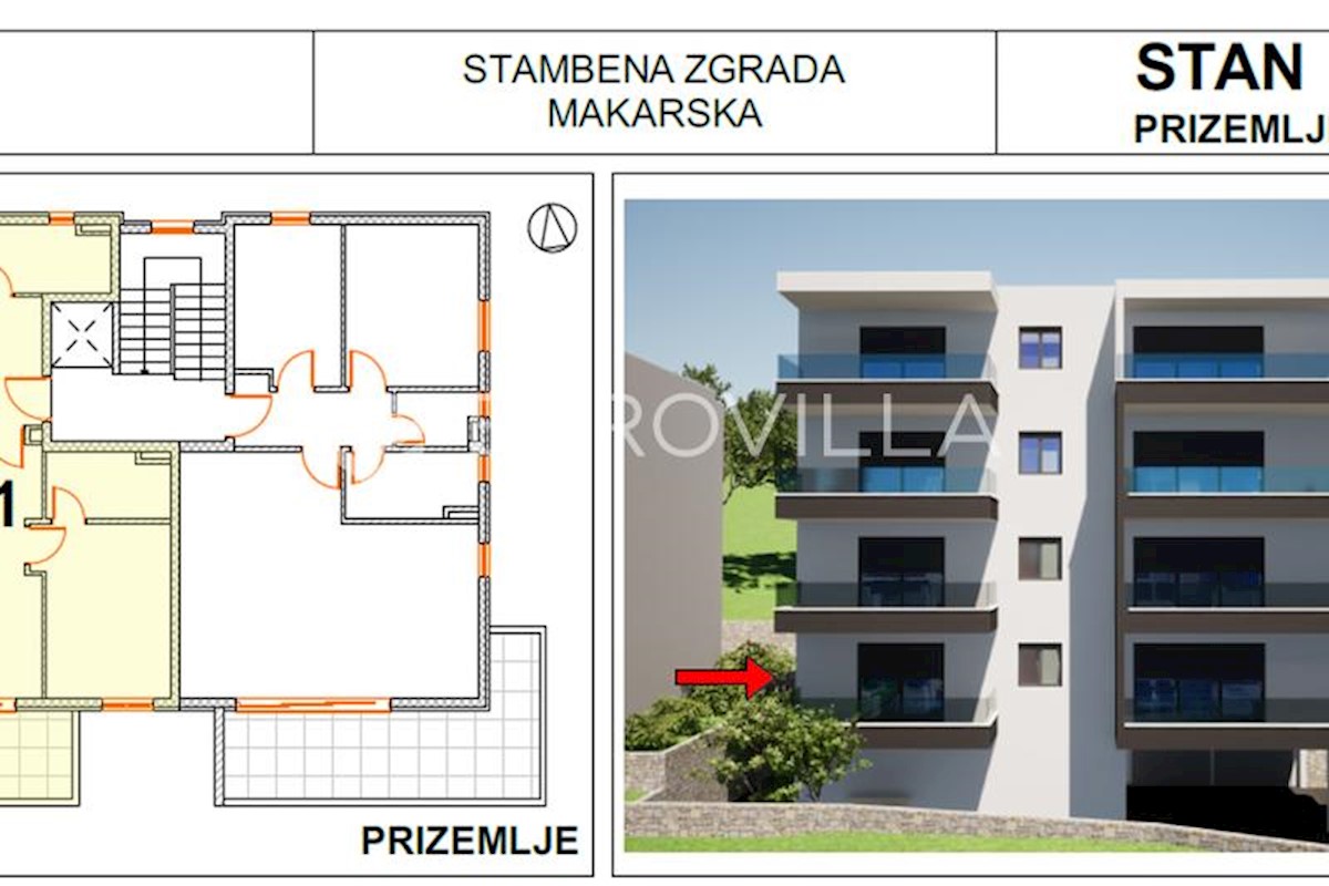 Apartment Zu verkaufen - SPLITSKO-DALMATINSKA MAKARSKA