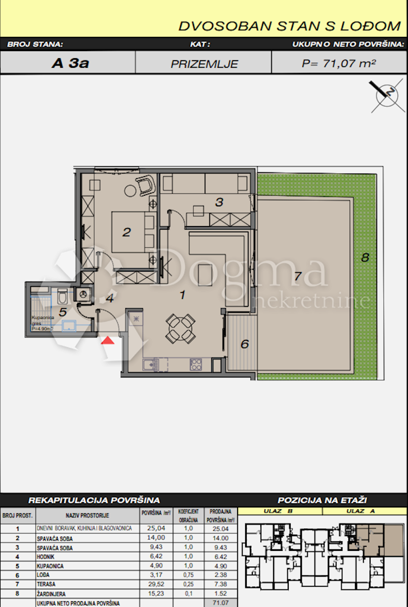Flat For sale - SPLITSKO-DALMATINSKA MAKARSKA