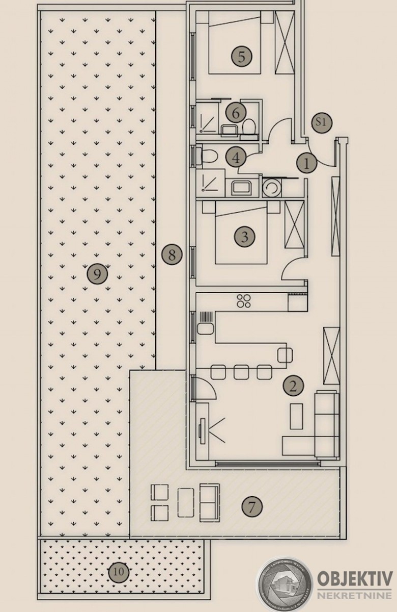 Appartement À vendre - SPLITSKO-DALMATINSKA ČIOVO