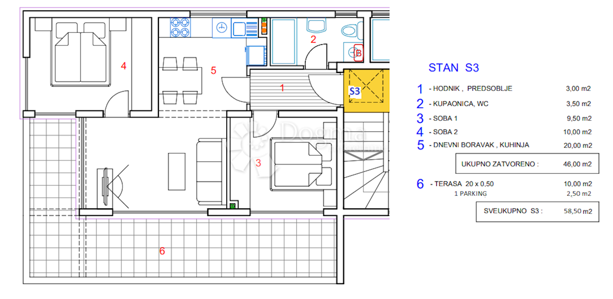 Flat For sale - LIČKO-SENJSKA NOVALJA