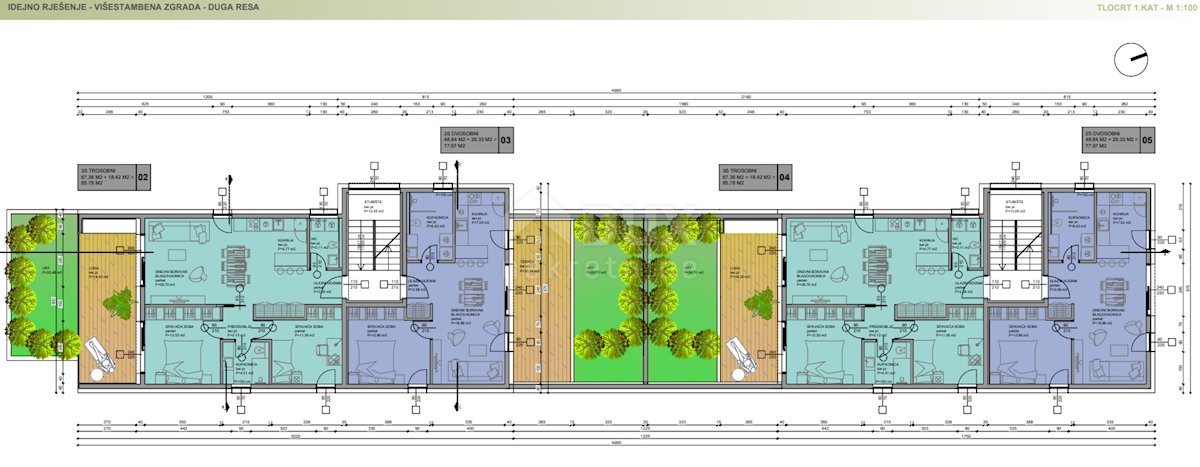 Apartment Zu verkaufen - KARLOVAČKA DUGA RESA