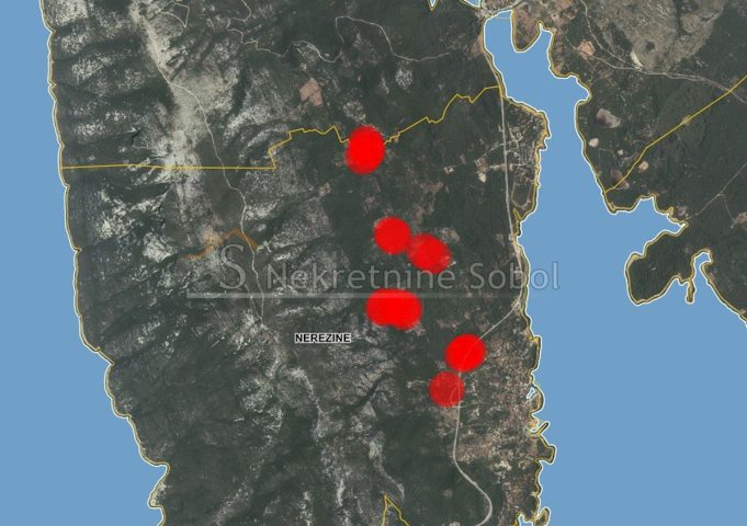 Parcela na predaj 21400 m² – Nerezine