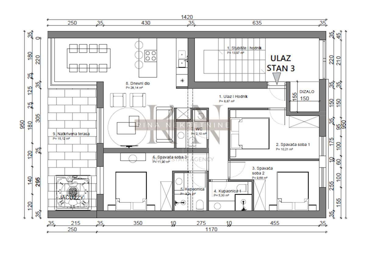 Apartma Na predaj - ISTARSKA POREČ