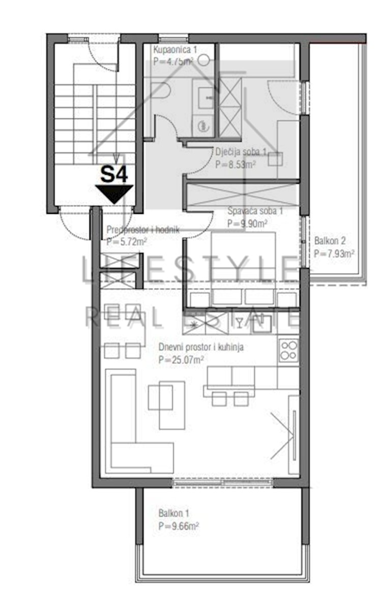 Apartmán Na predaj - SPLITSKO-DALMATINSKA SPLIT