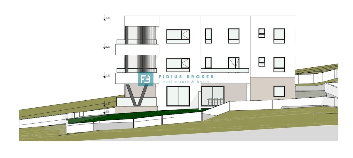 Appartement À vendre - ŠIBENSKO-KNINSKA VODICE