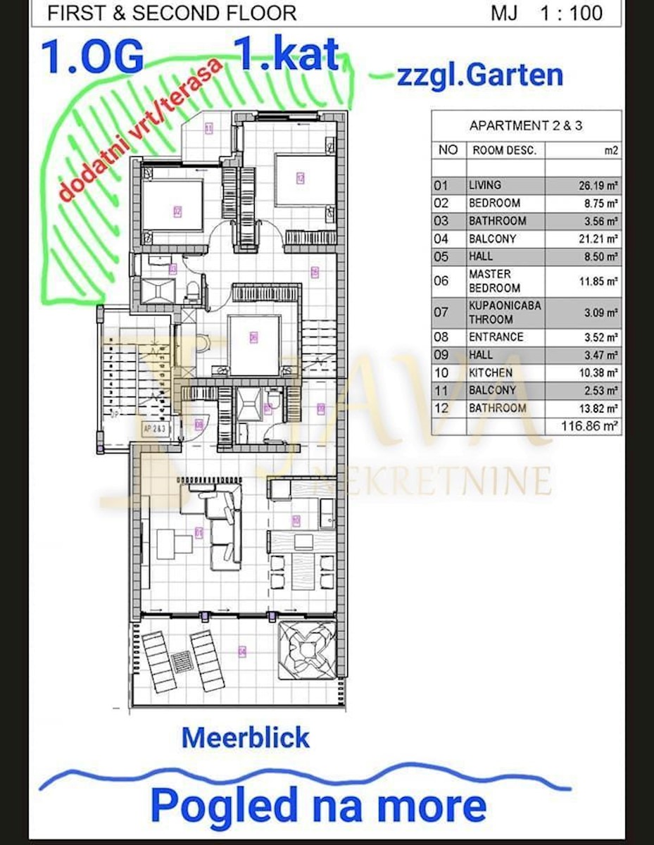Apartma Naprodaj - PRIMORSKO-GORANSKA Crikvenica