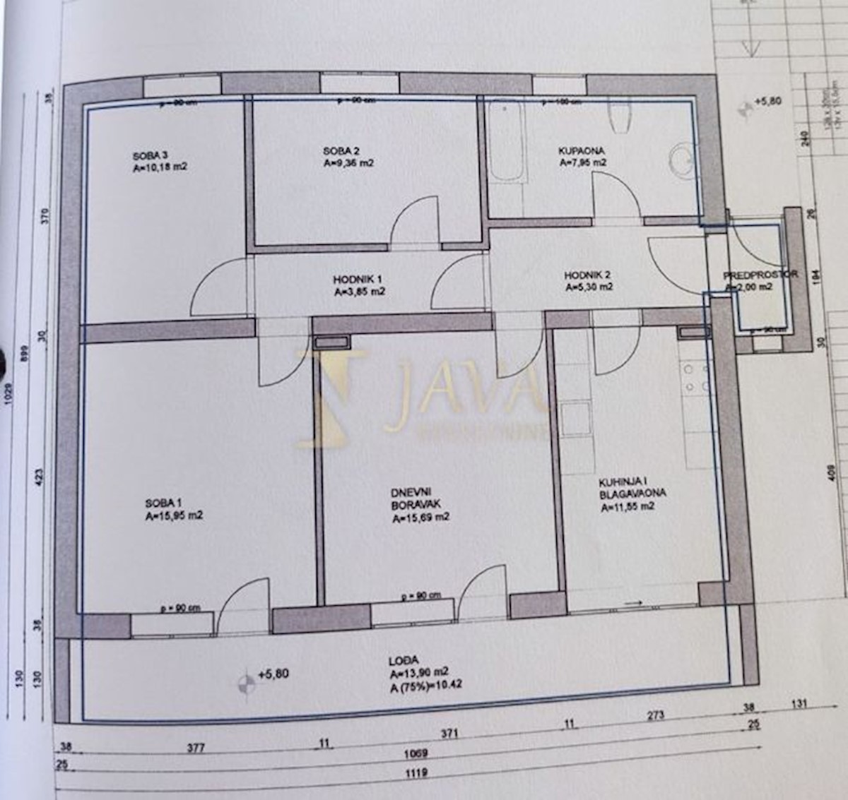 Flat For sale - PRIMORSKO-GORANSKA RIJEKA