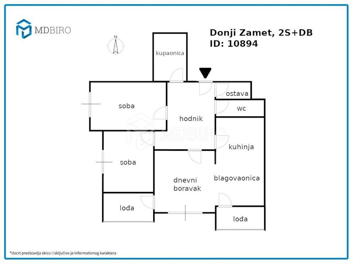 Apartma Na predaj - PRIMORSKO-GORANSKA RIJEKA