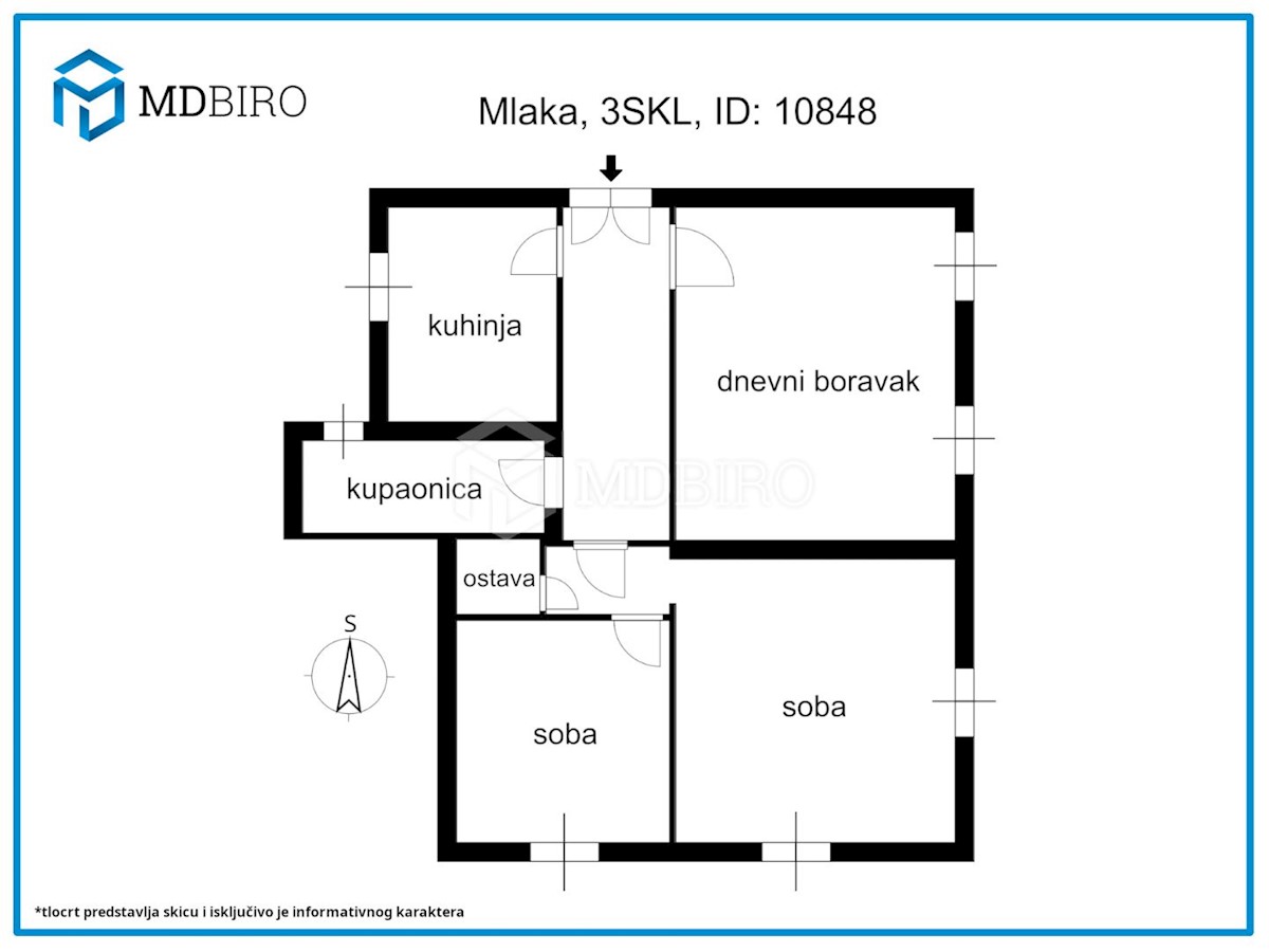 Appartement À vendre - PRIMORSKO-GORANSKA RIJEKA