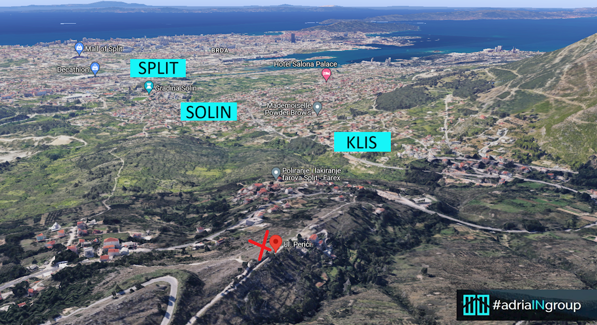 Parcela Naprodaj - SPLITSKO-DALMATINSKA Split