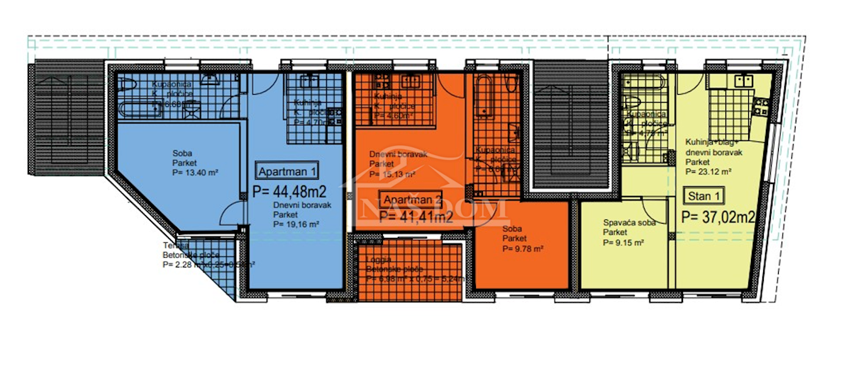 Appartement À vendre - ŠIBENSKO-KNINSKA VODICE