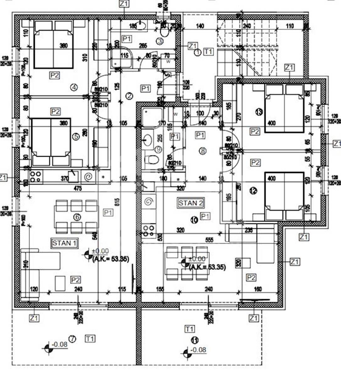 Flat For sale - SPLITSKO-DALMATINSKA TROGIR