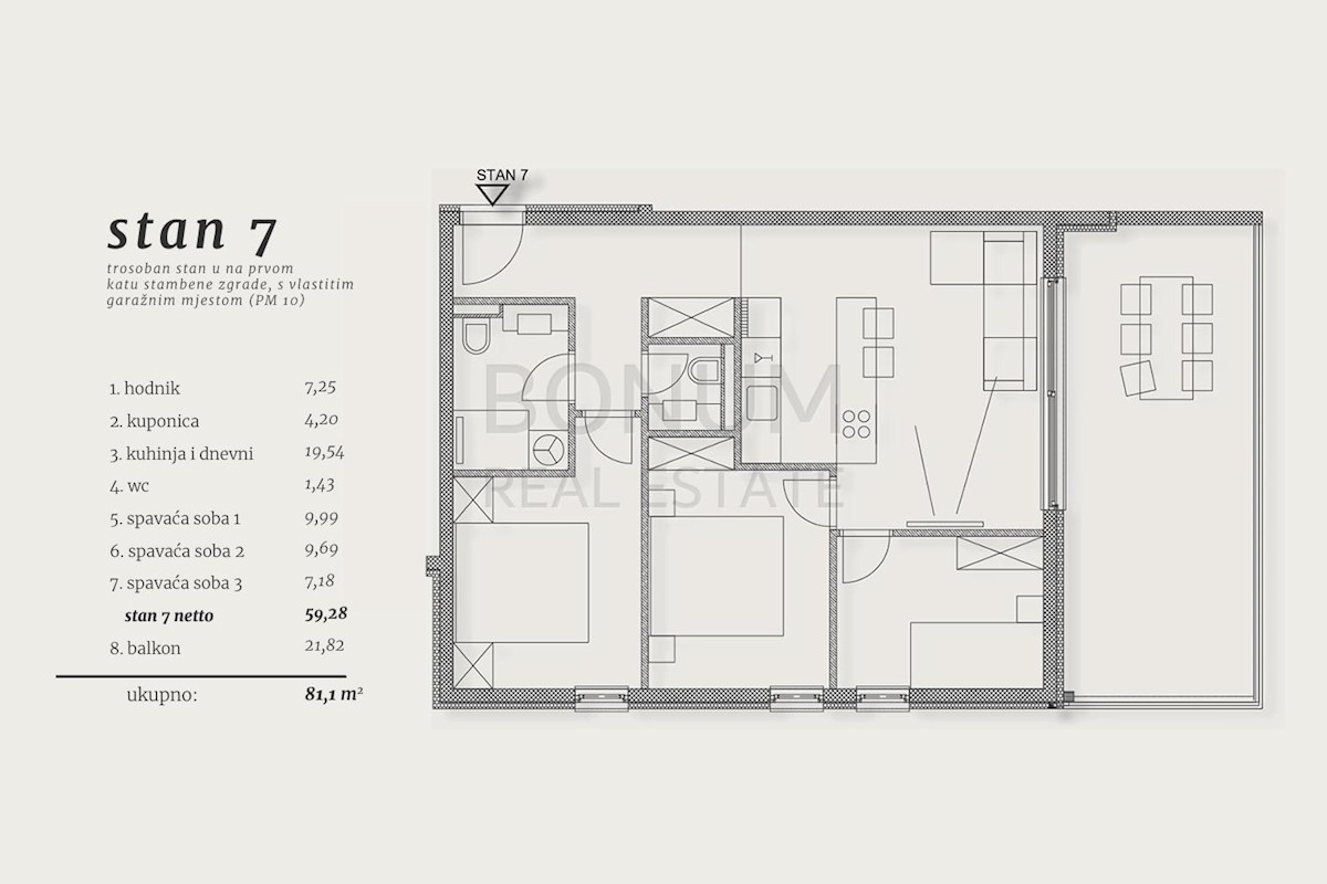 Apartment Zu verkaufen - SPLITSKO-DALMATINSKA ČIOVO