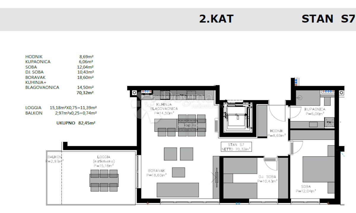 Apartment Zu verkaufen - ZADARSKA PRIVLAKA