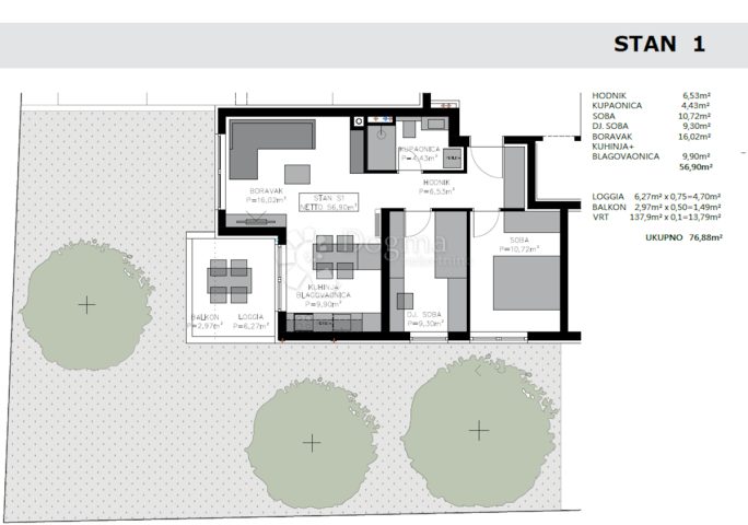 Apartment Zu verkaufen - Zadarska Privlaka - foto 3/6