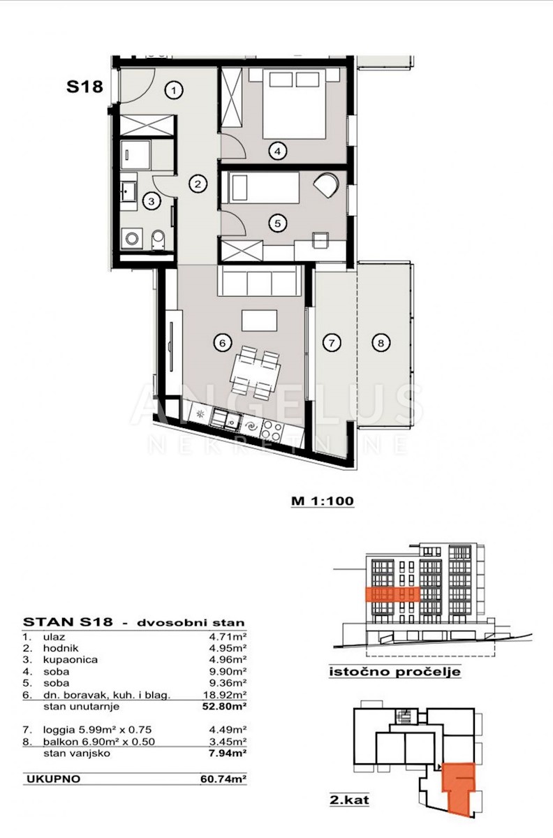 Stan Na prodaju - SPLITSKO-DALMATINSKA SPLIT