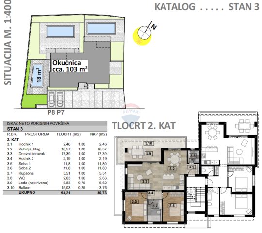 Mieszkanie na sprzedaż 120 m² – Malinska