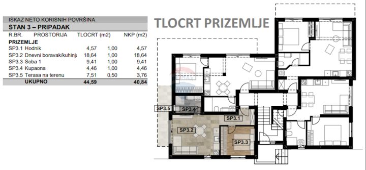 Apartma Naprodaj - Primorsko-goranska Krk - foto 2/8