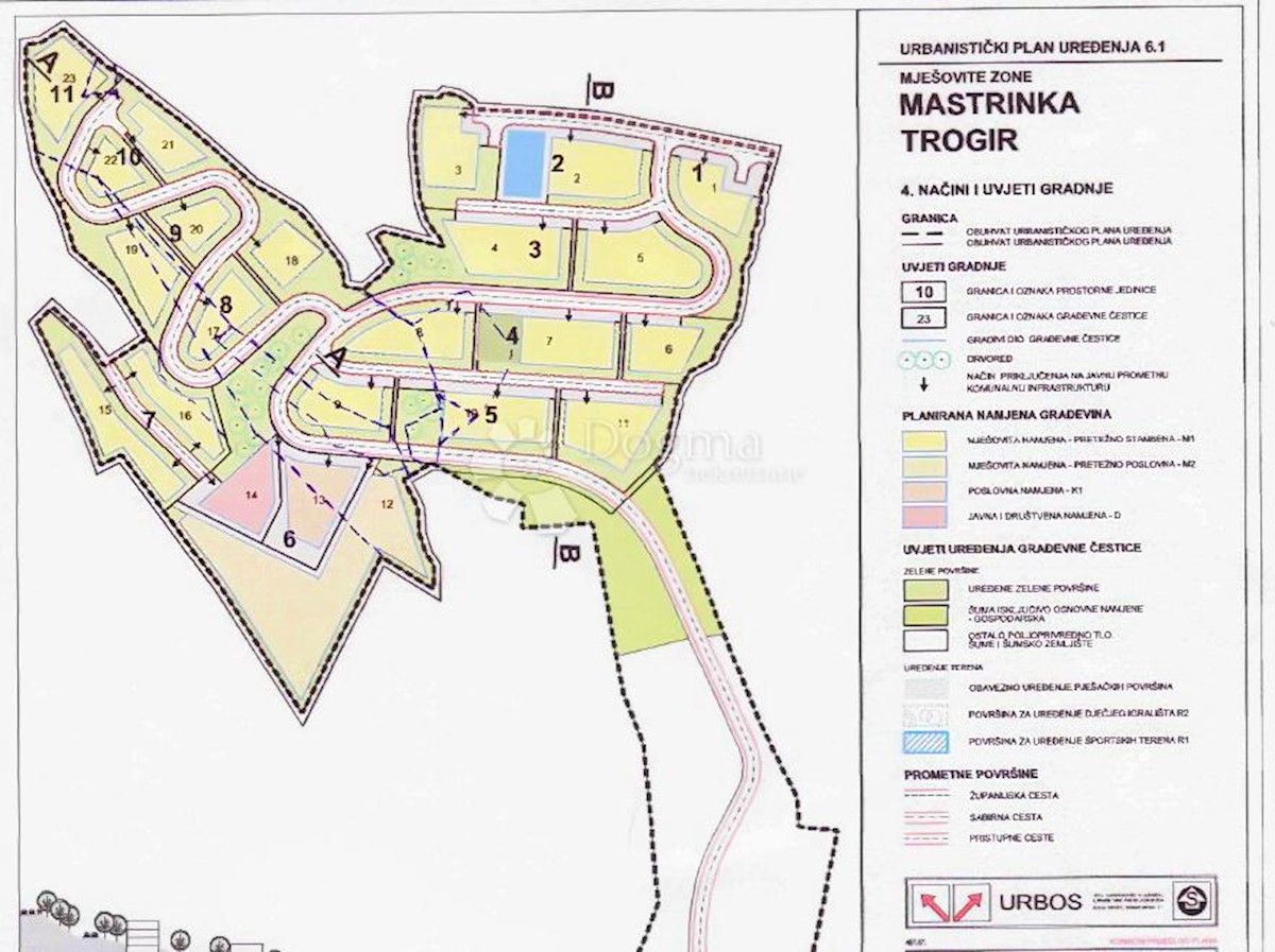 Działka Na sprzedaż - SPLITSKO-DALMATINSKA ČIOVO