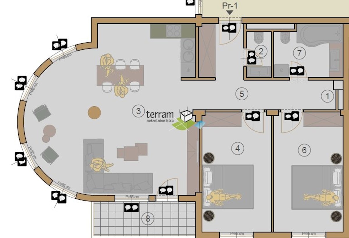 Flat For sale - ISTARSKA PULA