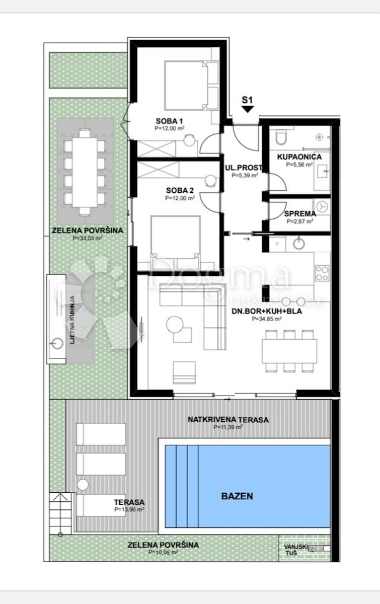 Apartment Zu verkaufen - DUBROVAČKO-NERETVANSKA SLIVNO