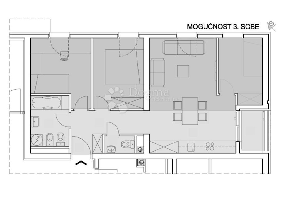 Appartement À vendre - SPLITSKO-DALMATINSKA SPLIT