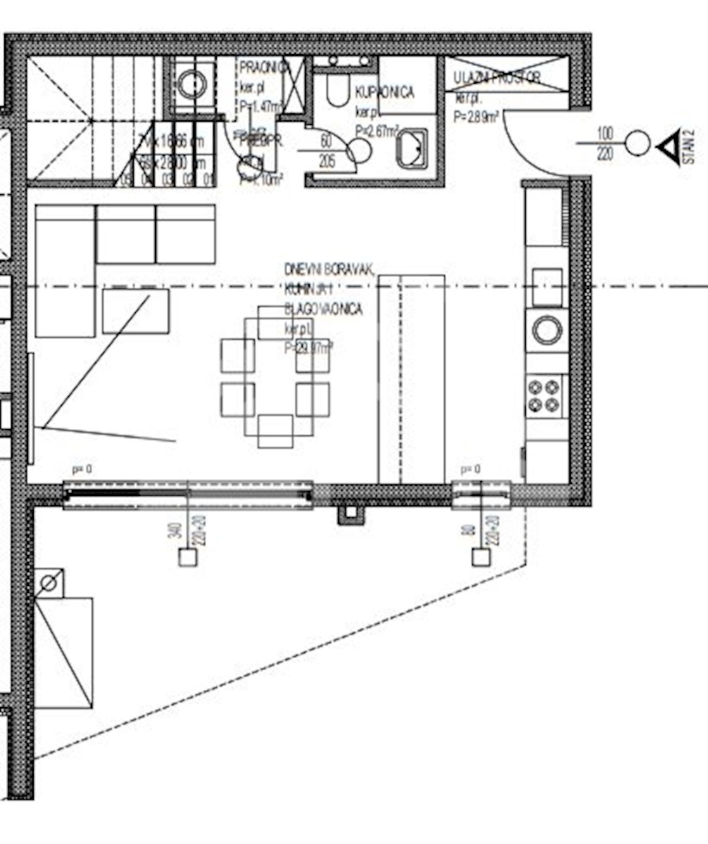 Appartement À vendre - SPLITSKO-DALMATINSKA SEGET