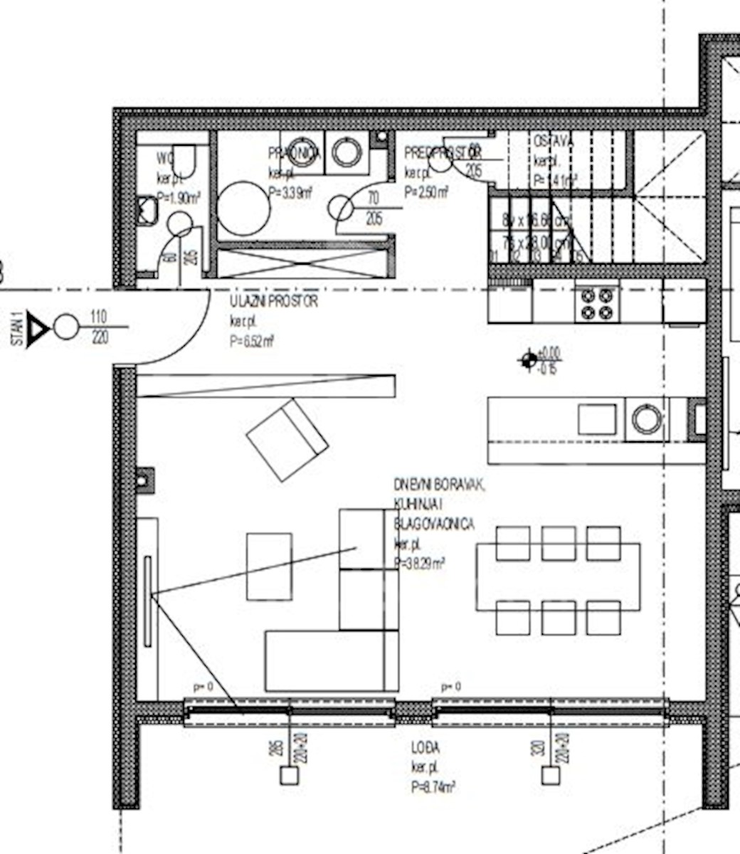 Apartment Zu verkaufen - SPLITSKO-DALMATINSKA SEGET