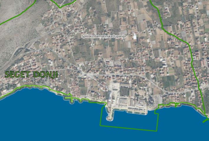 Terrain à vendre 1736 m² – Seget Donji