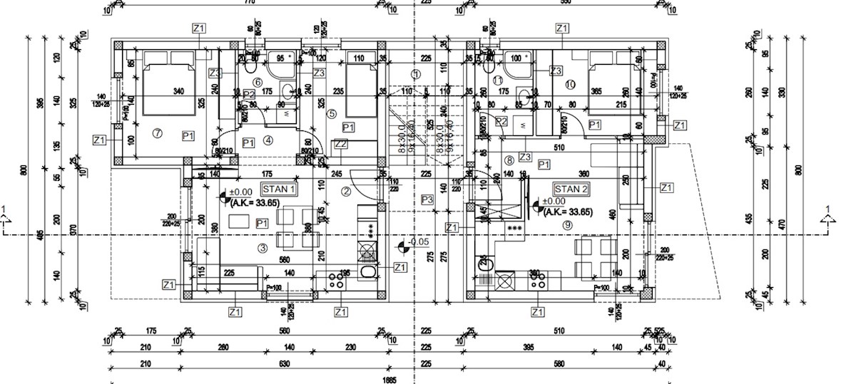 Apartmán Na prodej - SPLITSKO-DALMATINSKA ČIOVO